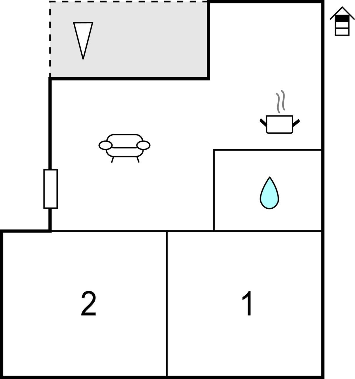 2 Bedroom Amazing Apartment In 크리크베니카 외부 사진
